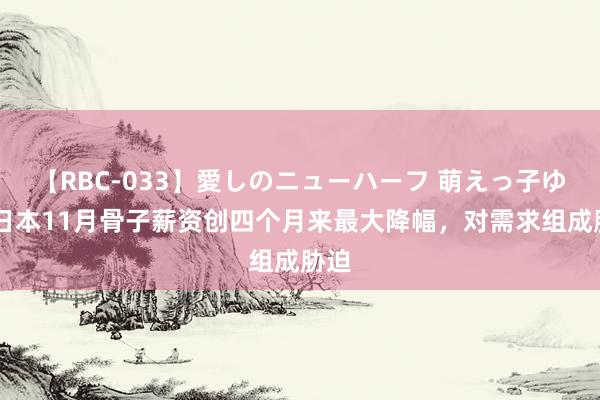 【RBC-033】愛しのニューハーフ 萌えっ子ゆか 日本11月骨子薪资创四个月来最大降幅，对需求组成胁迫