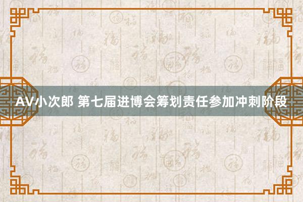 AV小次郎 第七届进博会筹划责任参加冲刺阶段